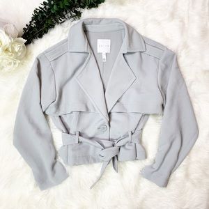 Leith Crop Trench Jacket